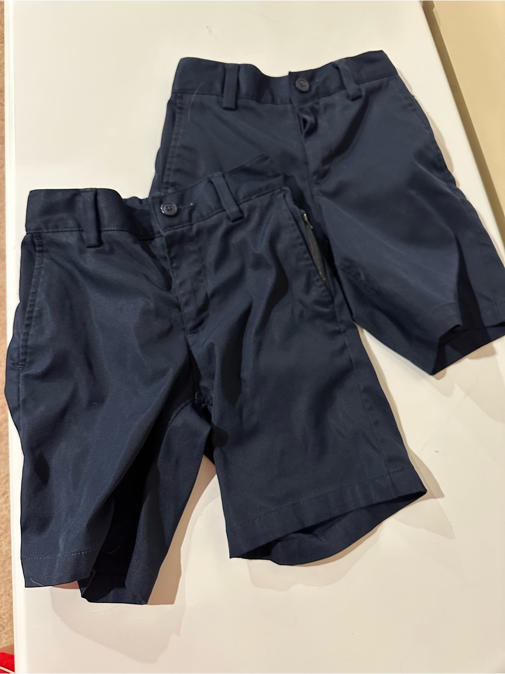 Classic Navy lands end boys uniform Shorts